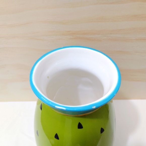 Laurel Burch Cat Flower Vase Colorful Kitty 6" Tall For Ganz NY - Picture 9 of 12